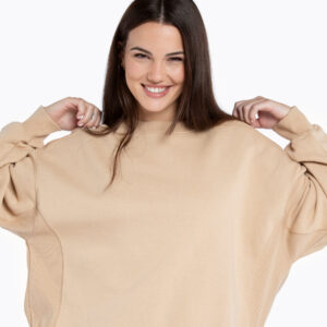 beige classic comfort hoodie