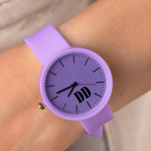 violet elegance wristwatch